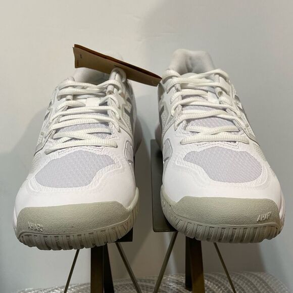 ASICS Gel Challenger 13 Women’s Tennis Shoes Size 11 White/pure Silver NWT - Picture 3 of 16
